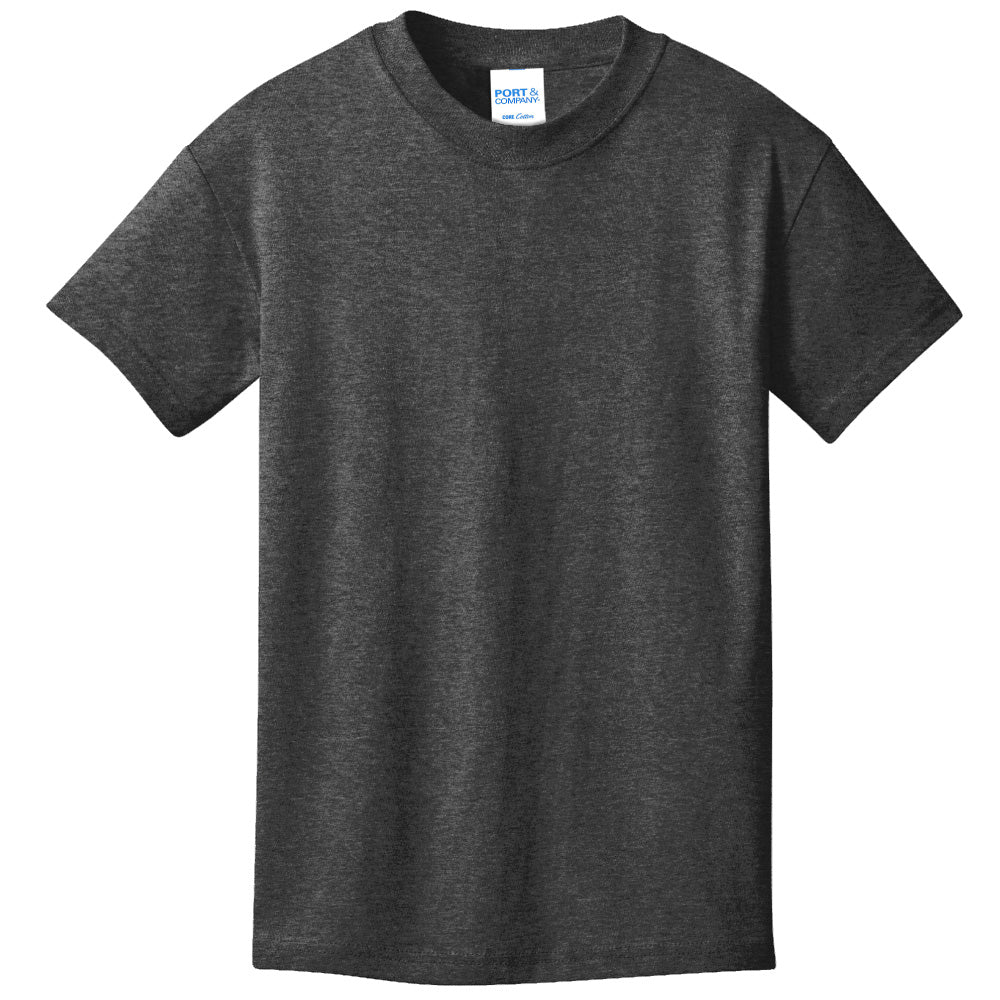 Unisex Youth Core Cotton Tee - 100% Cotton Port & Company® (PC54Y)