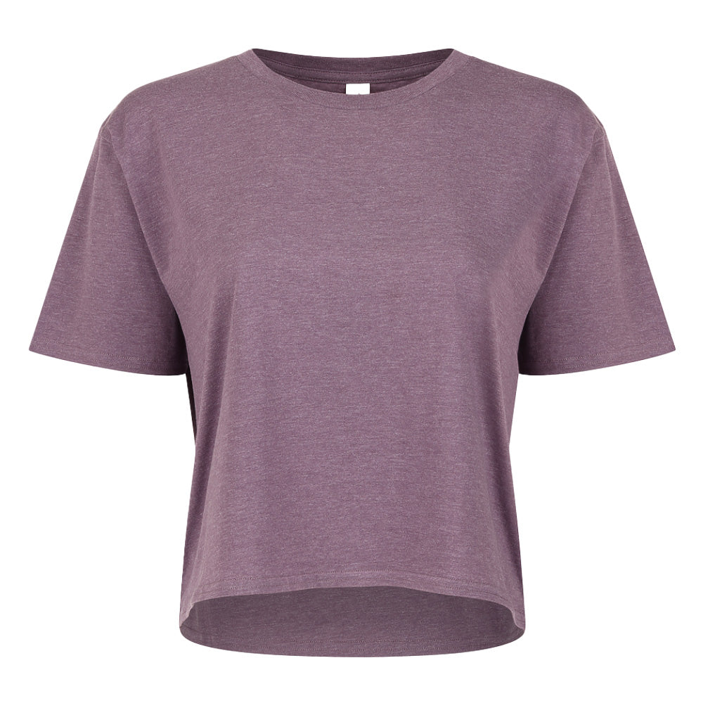 Relaxed Fit Cropped Tee  4.3 oz - 100% Cotton - SMART BLANKS (4003)