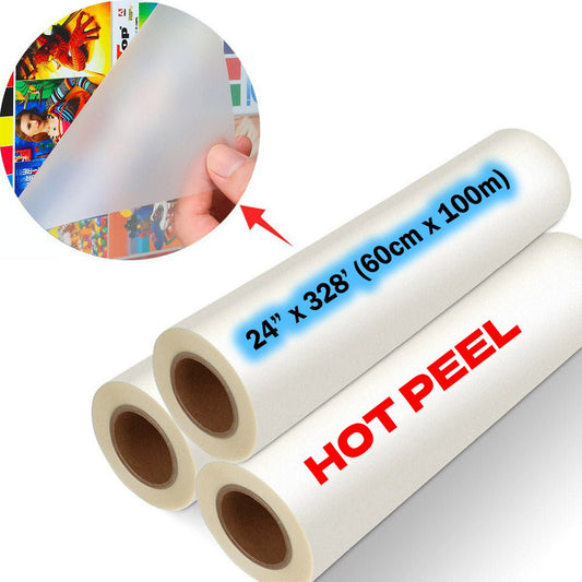 DTF Film Roll 24" x 328' (60cm x 100m) Single Matte Hot Peel