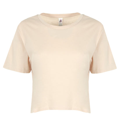Relaxed Fit Cropped Tee  4.3 oz - 100% Cotton - SMART BLANKS (4003)