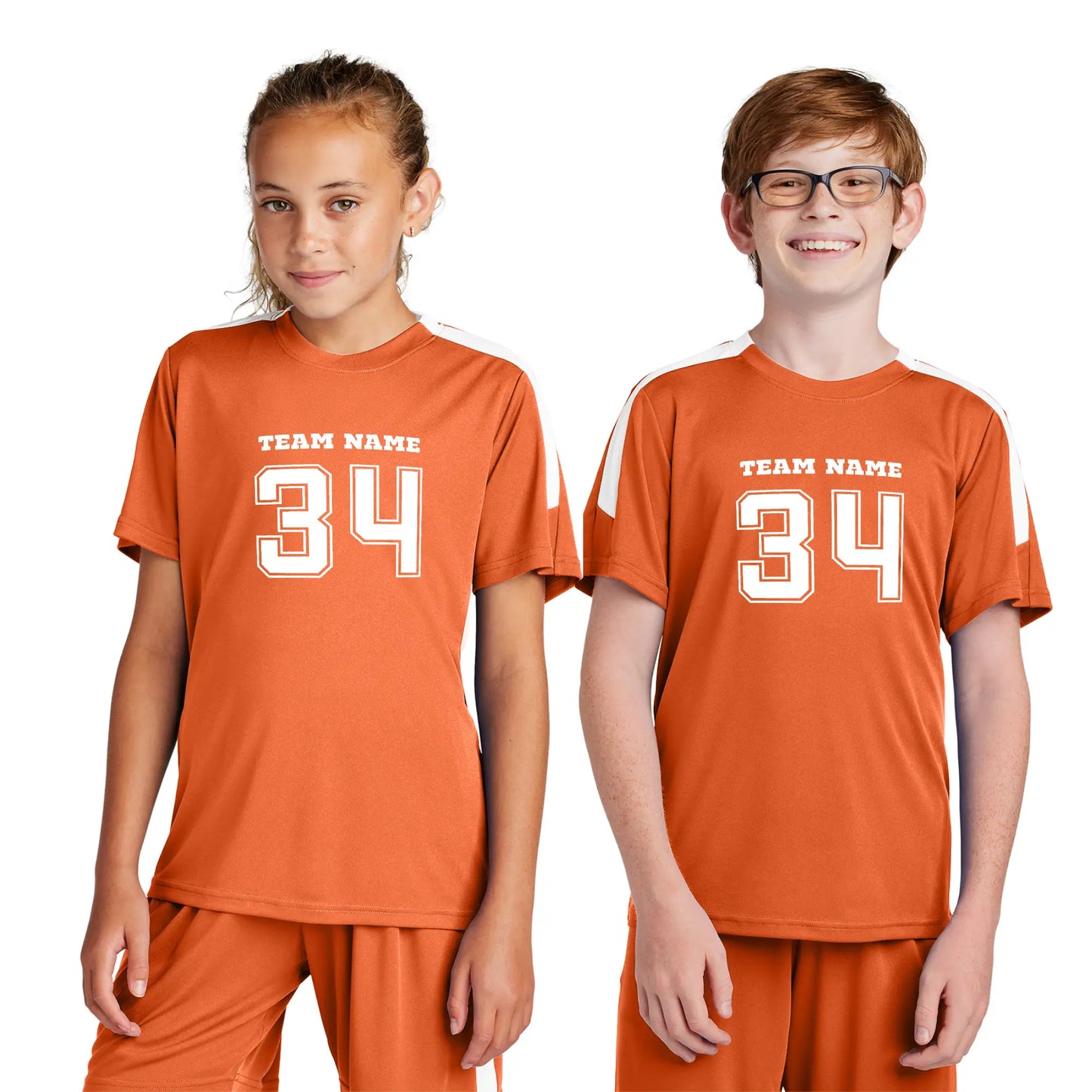 Custom Printed Youth Jersey/Uniform Competitor™ United Crew Neck Sport-Tek®(ST100)