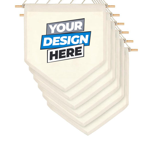 Canvas Banners With Wooden Dowel (TS101)