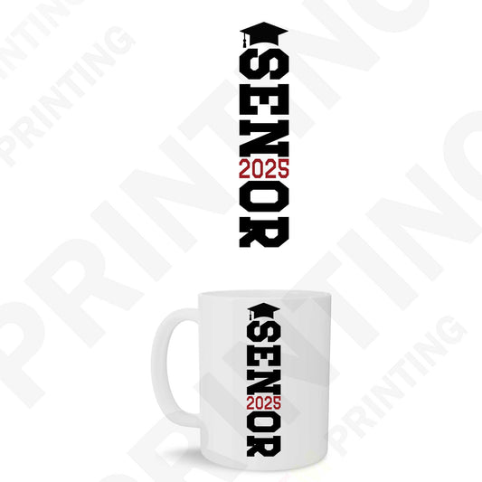 Senior Graduation Class of 2025 Sticker For Mugs (11 oz to 15oz)
