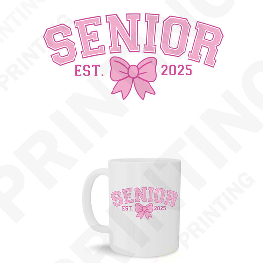 Senior Graduation Class of 2025 Sticker For Mugs (11 oz to 15oz)