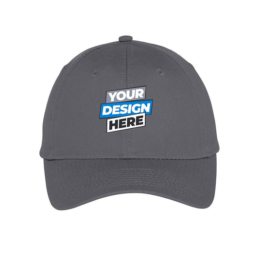 Custom Embroidered Six-Panel Unstructured Twill Cap Port & Company® (C914)