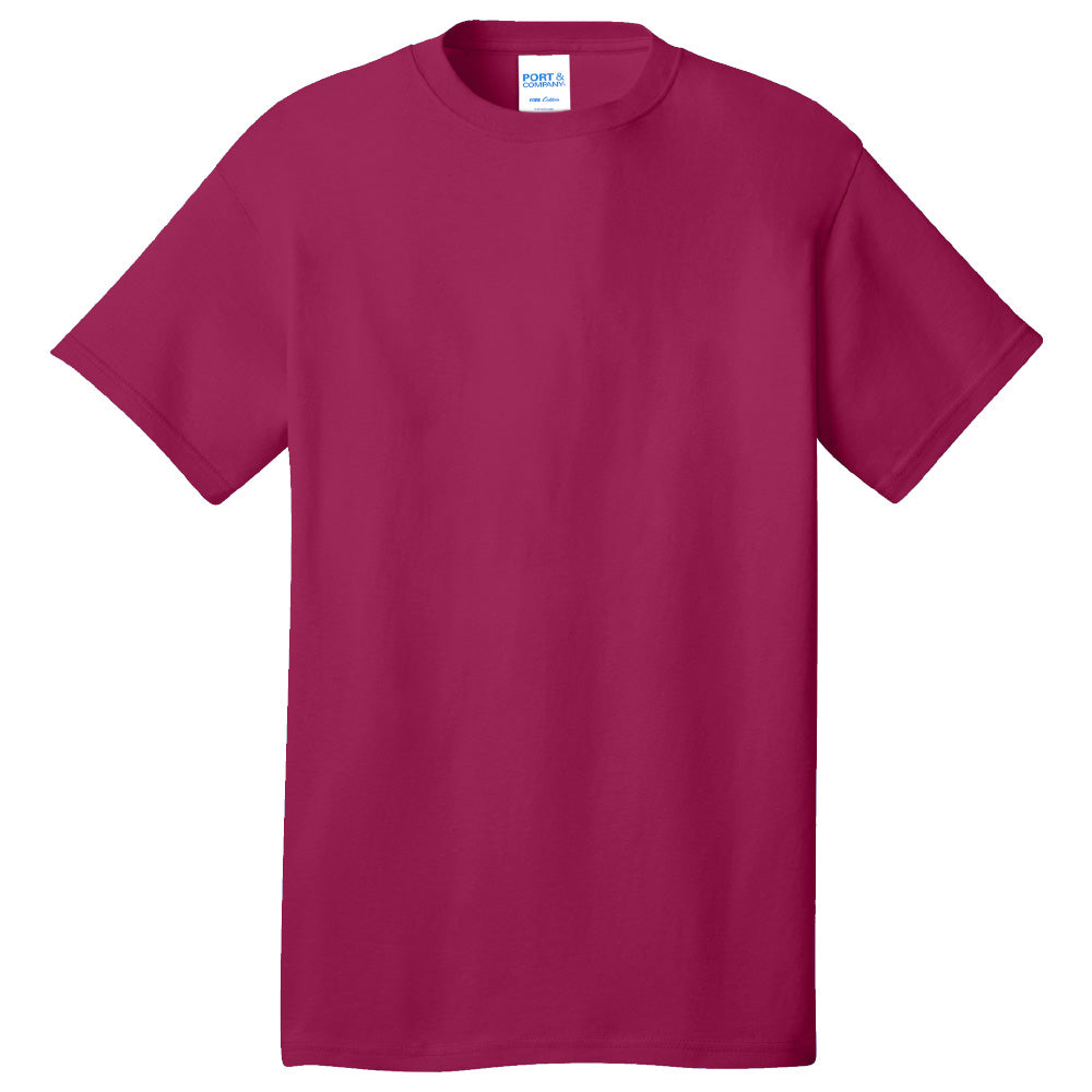 Unisex Adult Core Cotton Tee - Port & Company® (PC54)