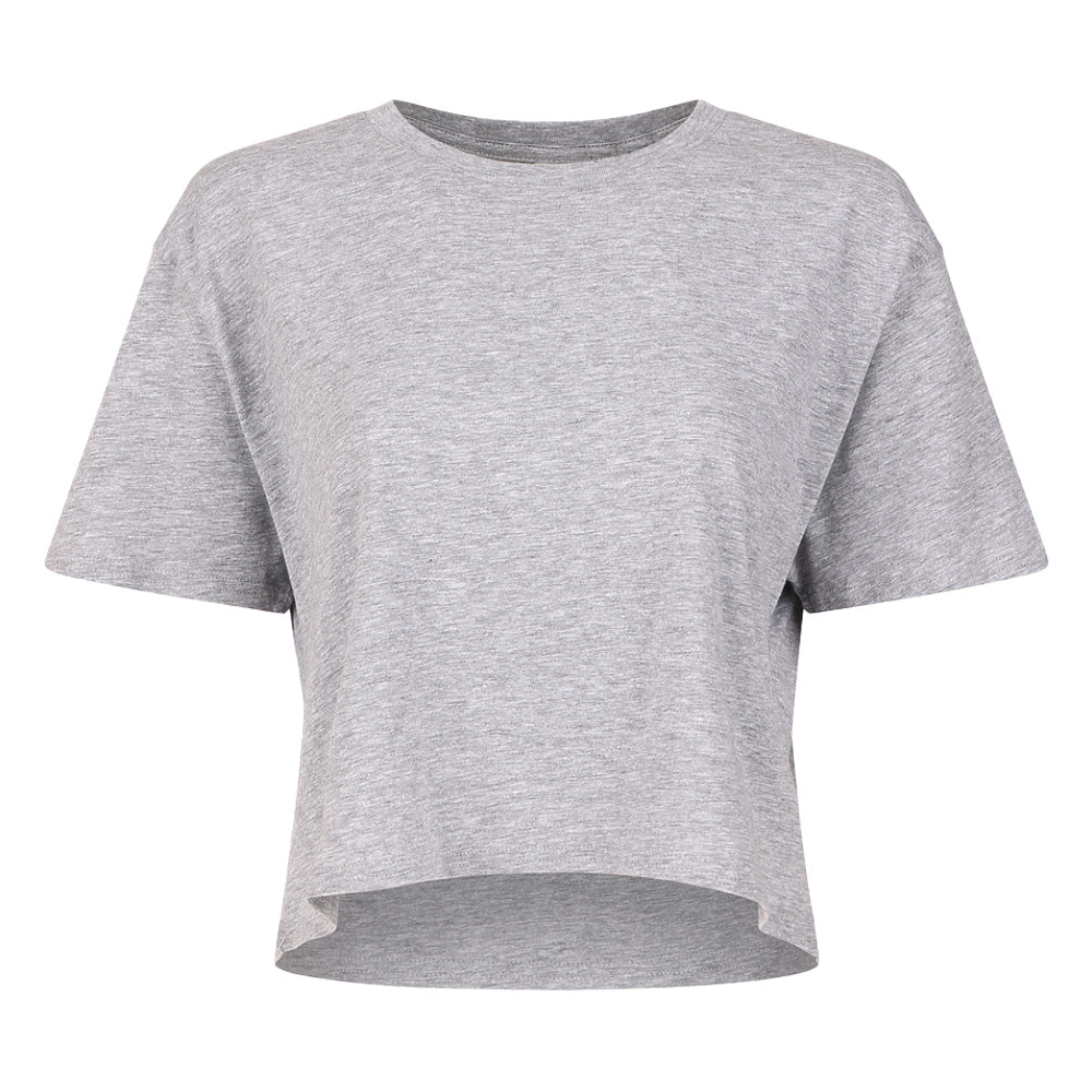 Relaxed Fit Cropped Tee  4.3 oz - 100% Cotton - SMART BLANKS (4003)
