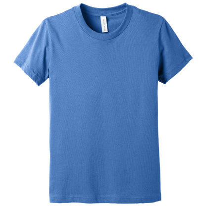 Unisex Youth Short Sleeve Tee 100% Cotton - BELLA+CANVAS® (3001Y/3001YCVC)