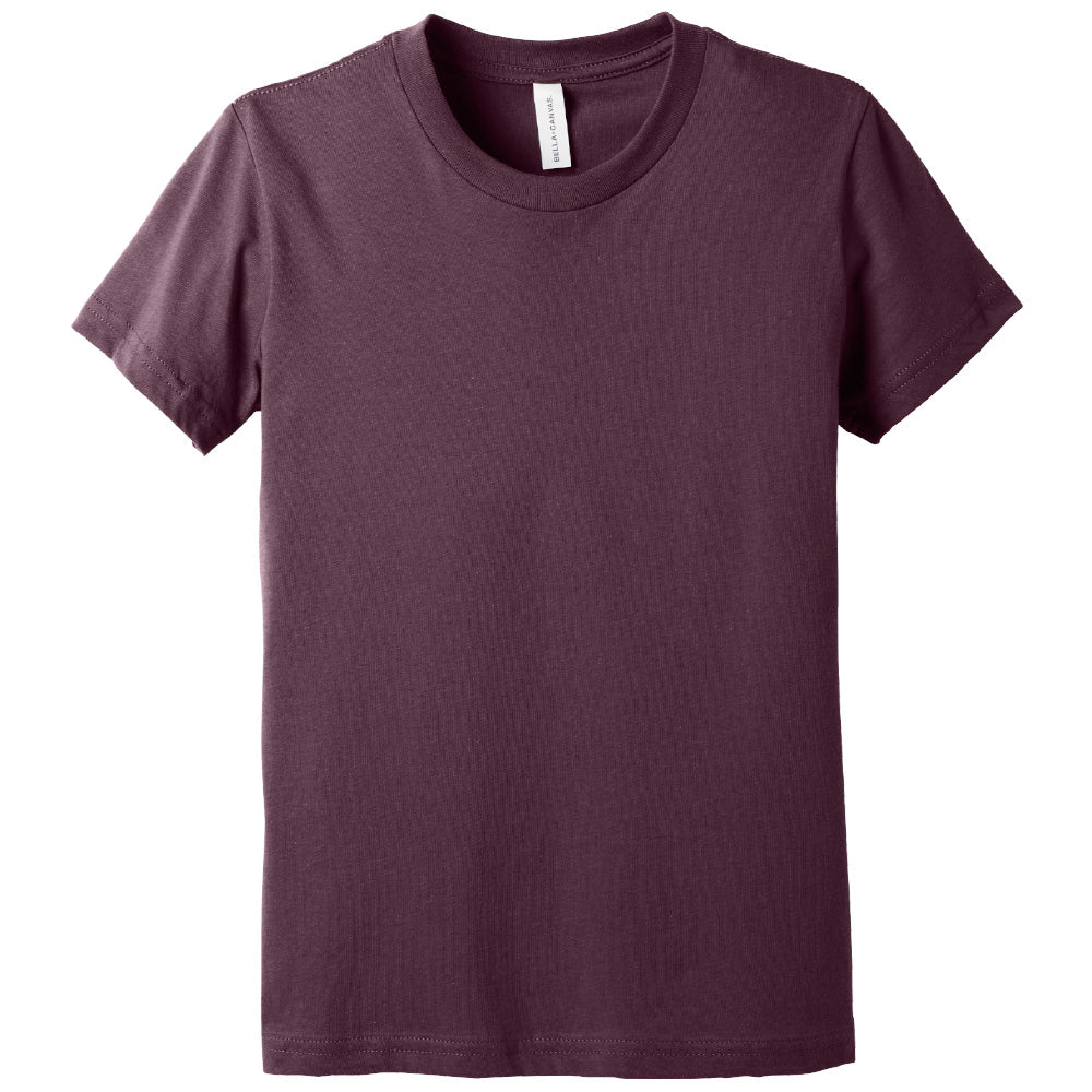 Unisex Youth Short Sleeve Tee 100% Cotton - BELLA+CANVAS® (3001Y/3001YCVC)