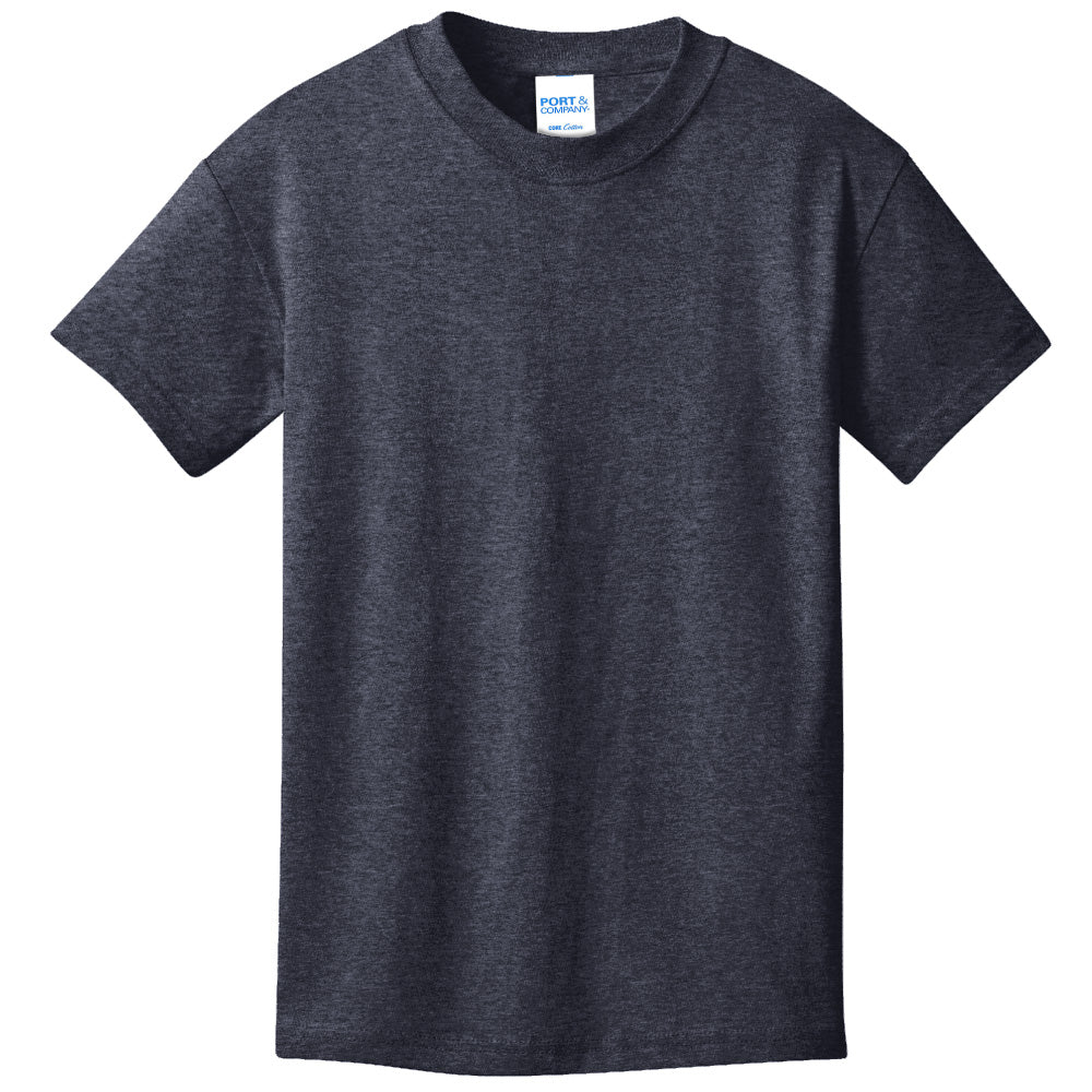 Unisex Youth Core Cotton Tee - 100% Cotton Port & Company® (PC54Y)