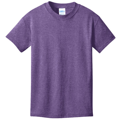 Unisex Youth Core Cotton Tee - 100% Cotton Port & Company® (PC54Y)