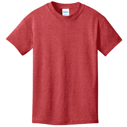 Unisex Youth Core Cotton Tee - 100% Cotton Port & Company® (PC54Y)