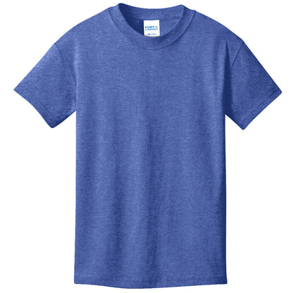 Unisex Youth Core Cotton Tee - 100% Cotton Port & Company® (PC54Y)