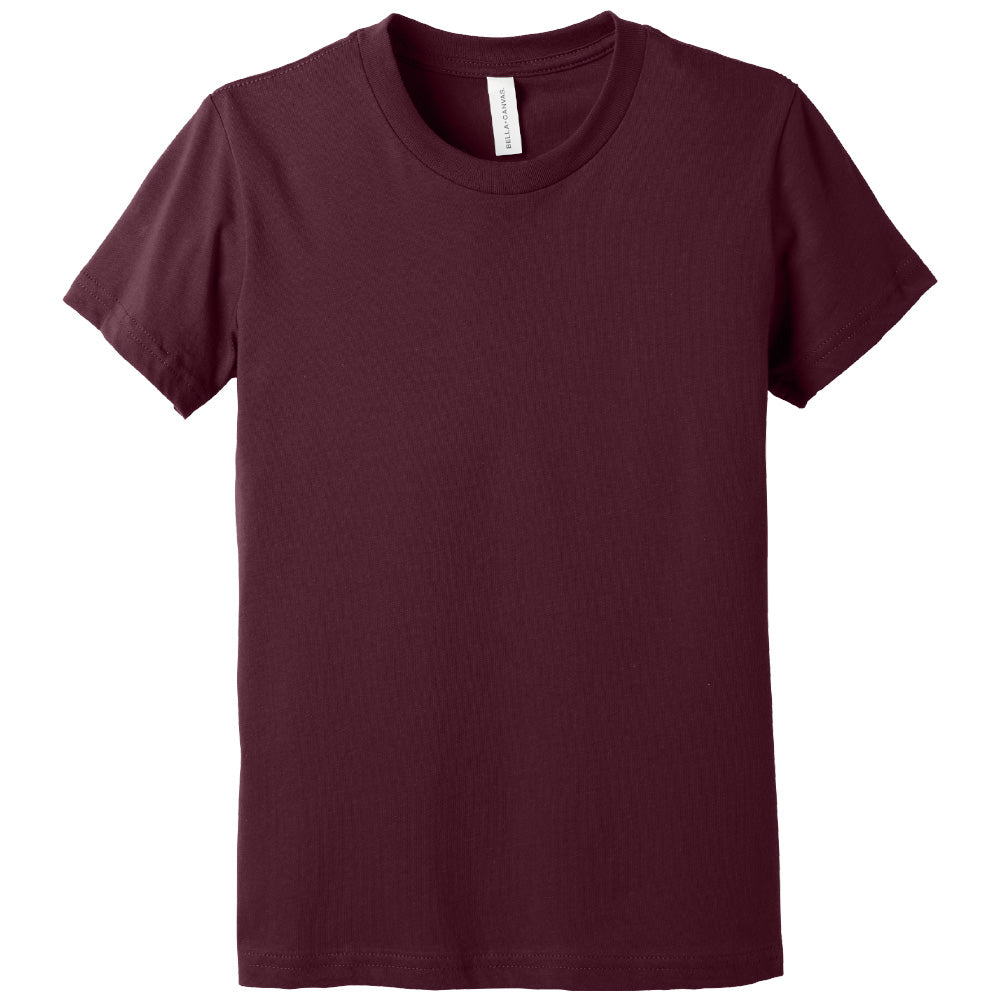 Unisex Youth Short Sleeve Tee 100% Cotton - BELLA+CANVAS® (3001Y/3001YCVC)