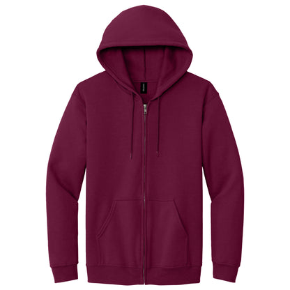 Unisex Heavy Blend™ Full-Zip Hooded Sweatshirt - Gildan (18600)