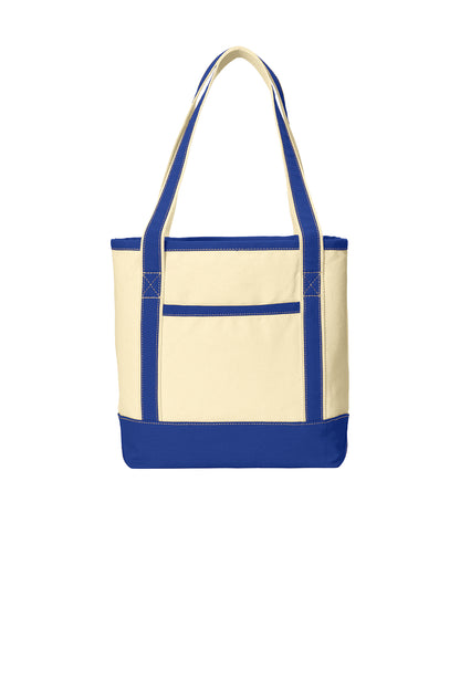 Custom Printed Medium Cotton Canvas Boat Tote Port Authority® (BG412)