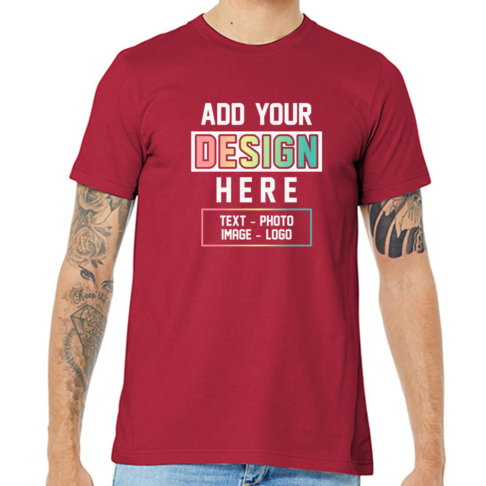 Unisex Short Sleeve Tee 100% Cotton - BELLA+CANVAS (3001/3001CVC)