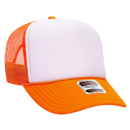 Custom Embroidered 5 Panel High Crown Mesh Back Trucker Hat OTTO CAP® (39-165)