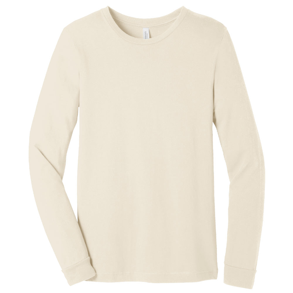 Unisex Jersey Long Sleeve Tee - BELLA+CANVAS (3501/3501CVC)