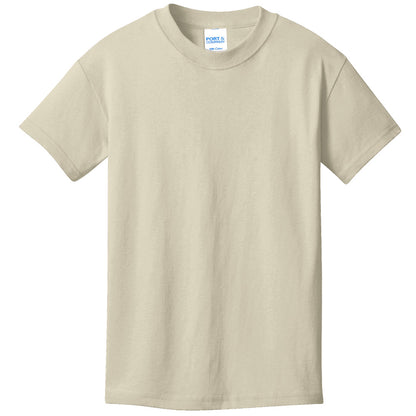 Unisex Youth Core Cotton Tee - 100% Cotton Port & Company® (PC54Y)