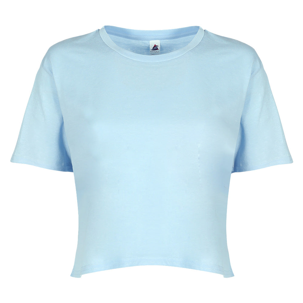 Relaxed Fit Cropped Tee  4.3 oz - 100% Cotton - SMART BLANKS (4003)