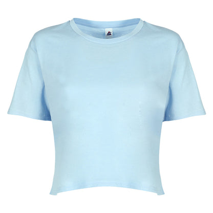 Relaxed Fit Cropped Tee  4.3 oz - 100% Cotton - SMART BLANKS (4003)