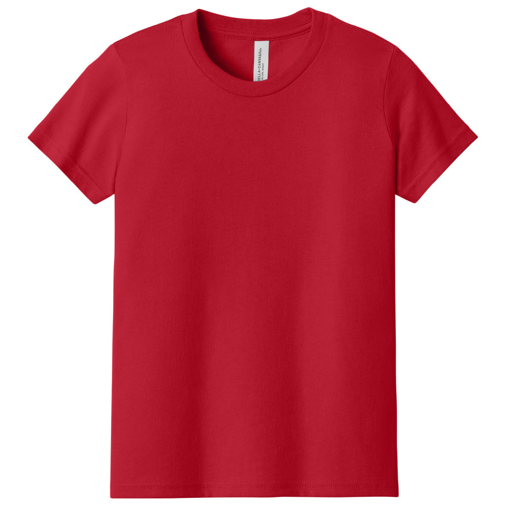Unisex Youth Short Sleeve Tee 100% Cotton - BELLA+CANVAS® (3001Y/3001YCVC)