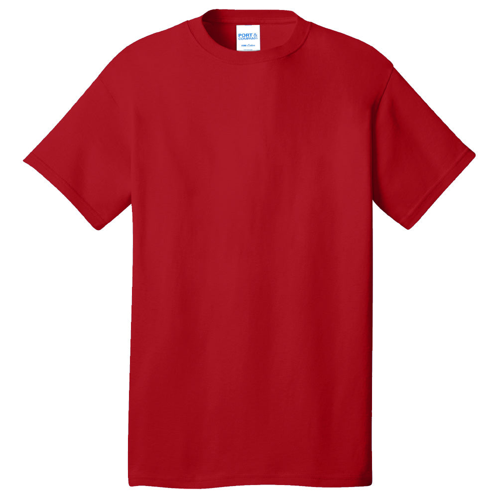 Unisex Adult Core Cotton Tee - Port & Company® (PC54)