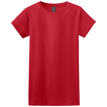 Women's Short Sleeve Tee 100% Cotton - Gildan Softstyle® (64000L)