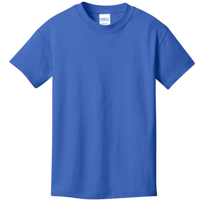 Unisex Youth Core Cotton Tee - 100% Cotton Port & Company® (PC54Y)