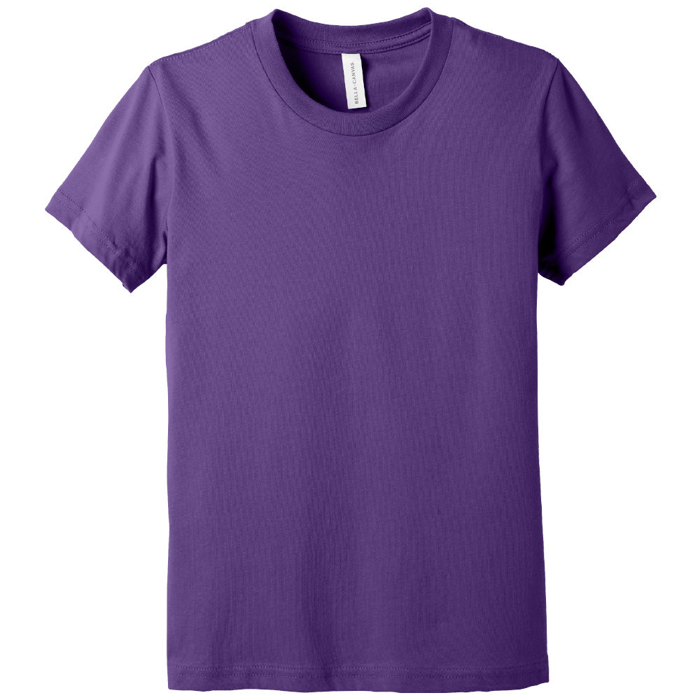 Unisex Youth Short Sleeve Tee 100% Cotton - BELLA+CANVAS® (3001Y/3001YCVC)