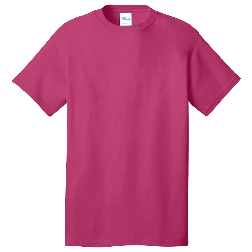 Unisex Adult Core Cotton Tee - Port & Company® (PC54)