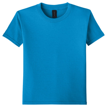 Unisex Youth Short Sleeve Tee 100% Cotton - Gildan Softstyle® (64000b)