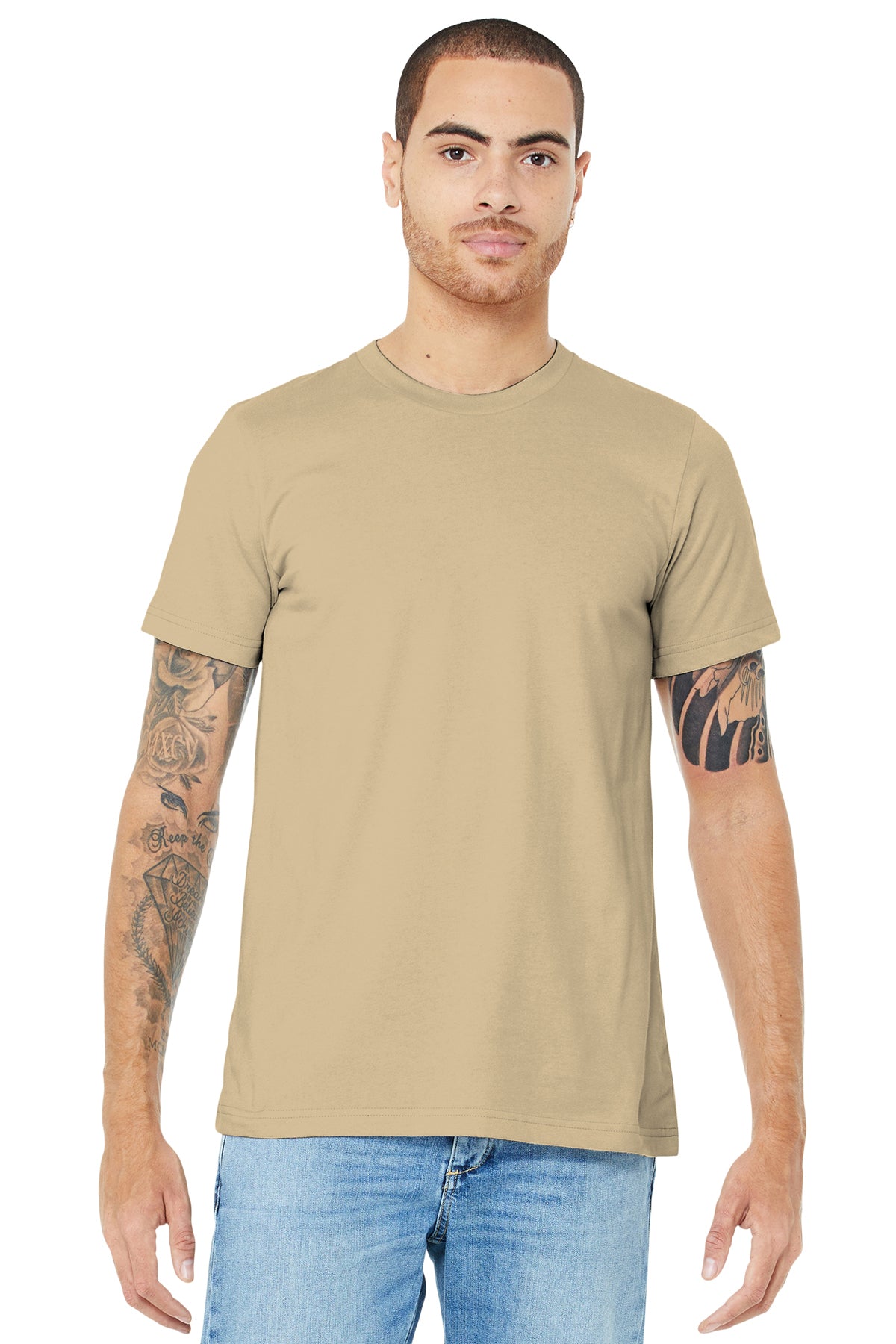 Unisex Short Sleeve Tee 100% Cotton - BELLA+CANVAS (3001/3001CVC)