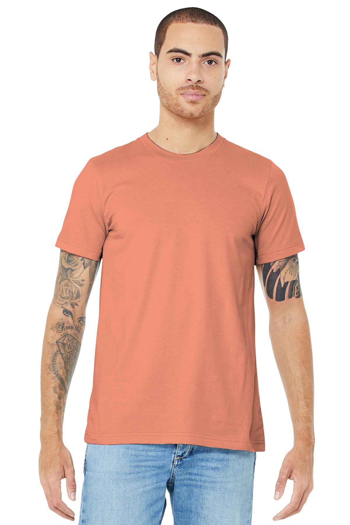 Unisex Short Sleeve Tee 100% Cotton - BELLA+CANVAS (3001/3001CVC)