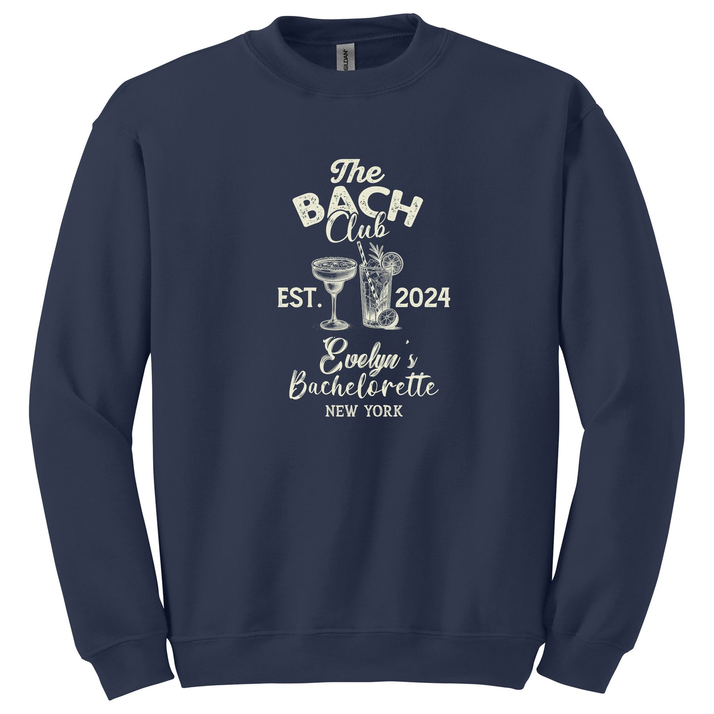 The Bach Club Personalized Bachelorette DTF Transfer