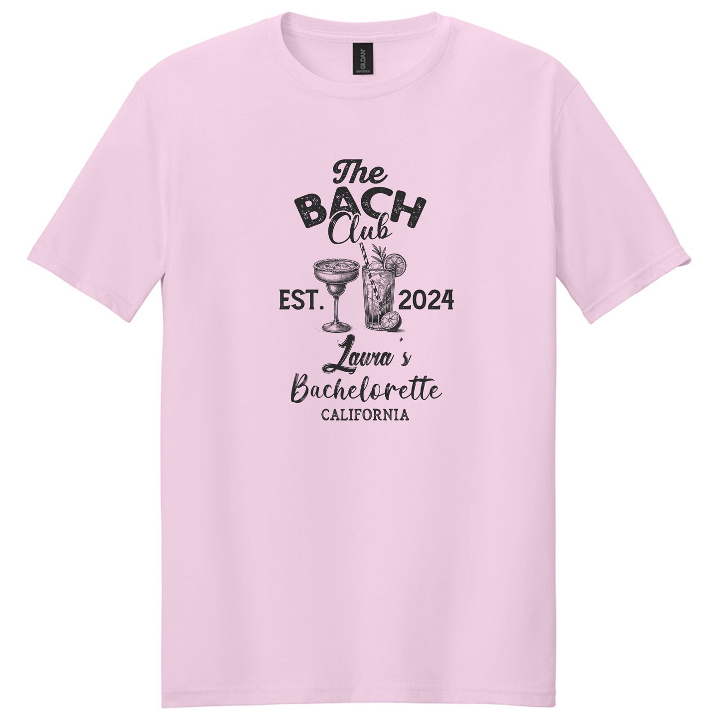 The Bach Club Personalized Bachelorette DTF Transfer