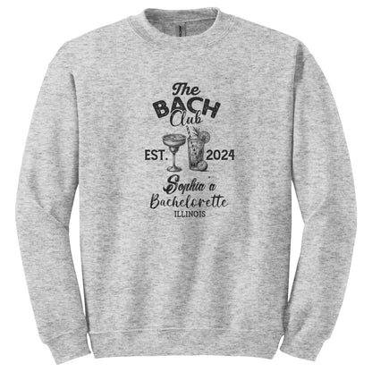 The Bach Club Personalized Bachelorette DTF Transfer