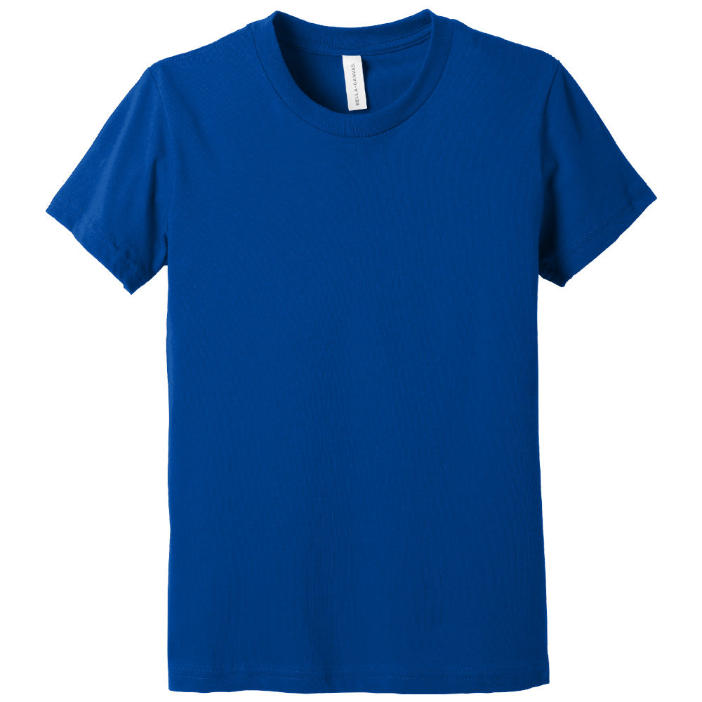 Unisex Youth Short Sleeve Tee 100% Cotton - BELLA+CANVAS® (3001Y/3001YCVC)