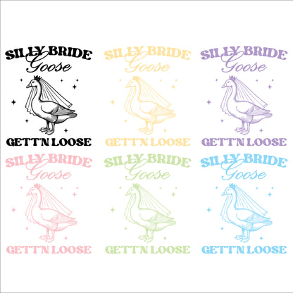 Drunk Goose Bride DTF Transfer
