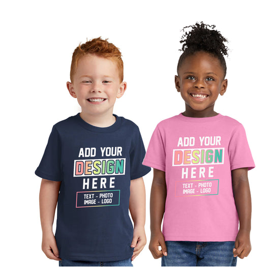 Unisex Toddler Core Cotton Tee - 100% Cotton Port & Company® (CAR54T)