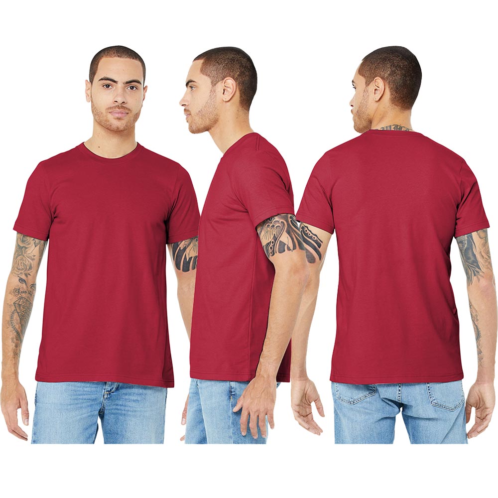 Unisex Short Sleeve Tee 100% Cotton - BELLA+CANVAS (3001/3001CVC)