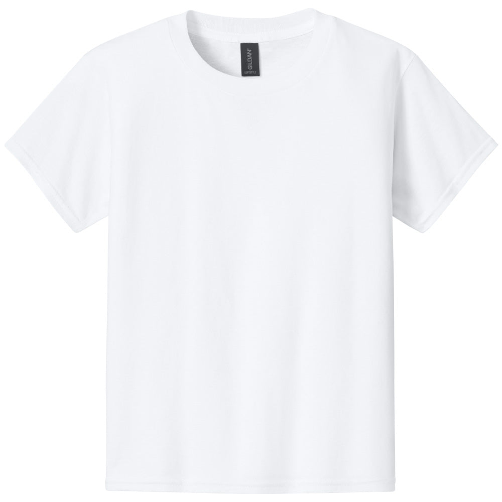 Unisex Youth Short Sleeve Tee 100% Cotton - Gildan Softstyle® (64000b)