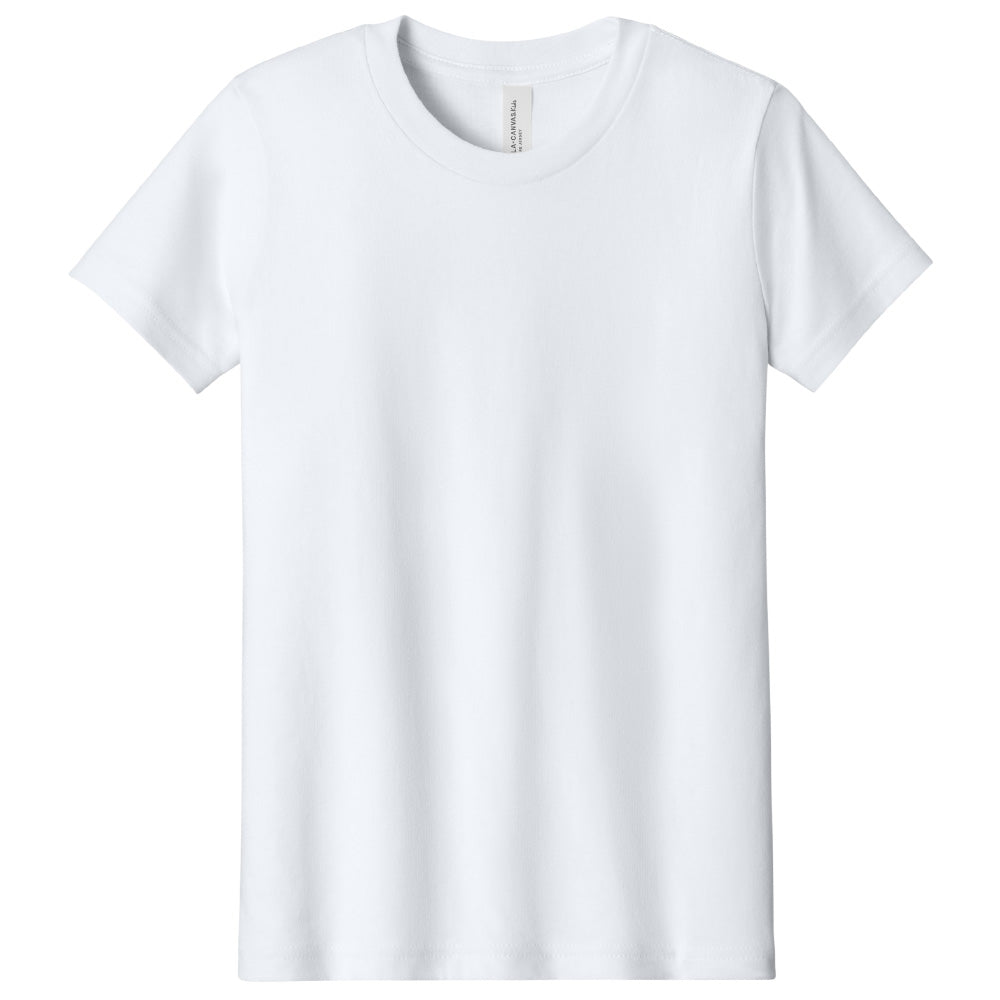 Unisex Youth Short Sleeve Tee 100% Cotton - BELLA+CANVAS® (3001Y/3001YCVC)