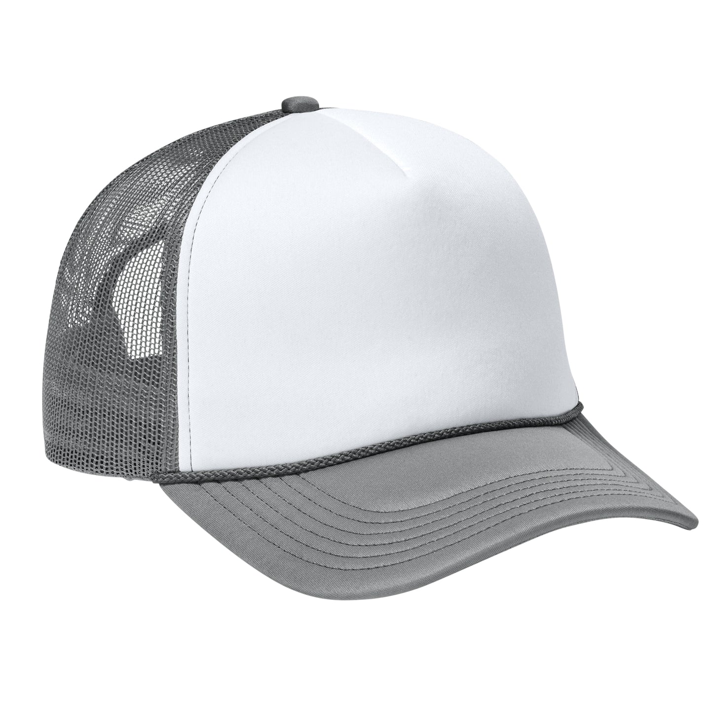 Custom Printed 5 Panels Mesh back Port Authority® Foam Truck’N Cap (C993)