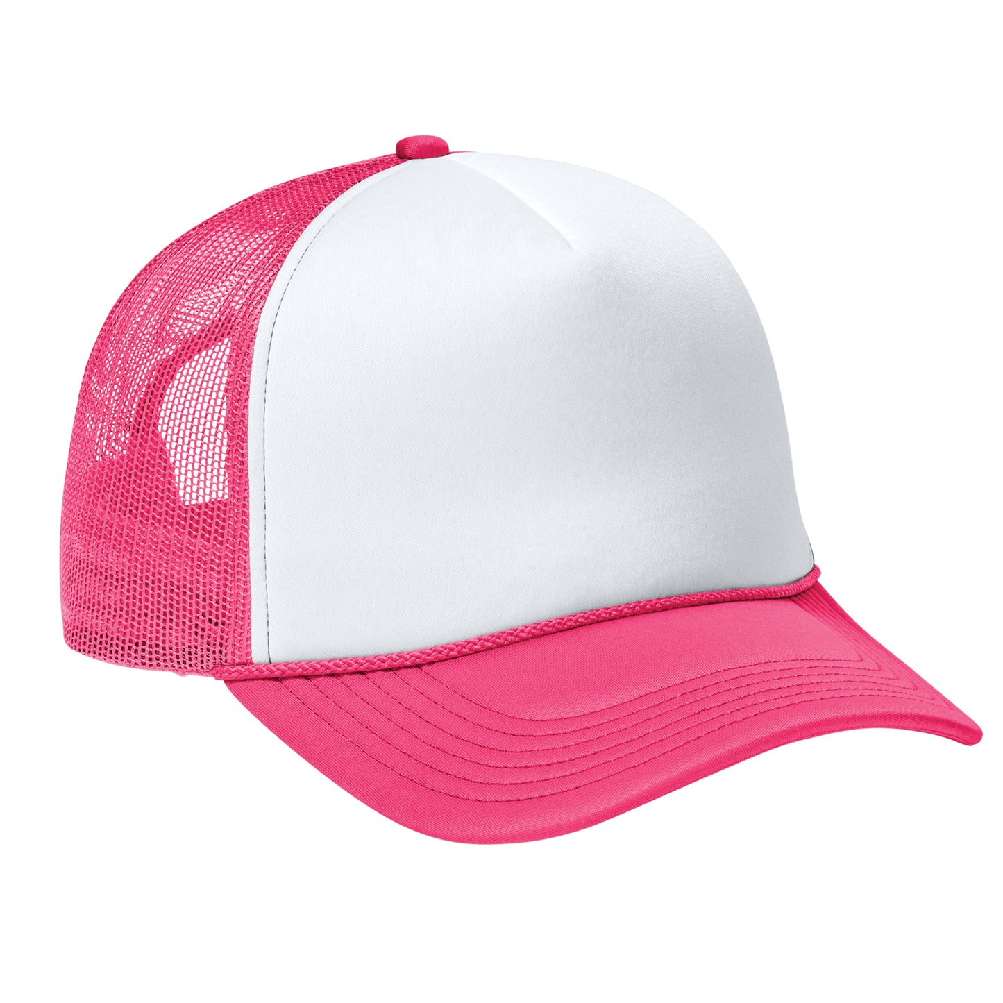 Custom Printed 5 Panels Mesh back Port Authority® Foam Truck’N Cap (C993)