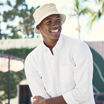 Custom Printed Port Authority® Twill Short Brim Bucket Hat (C976)