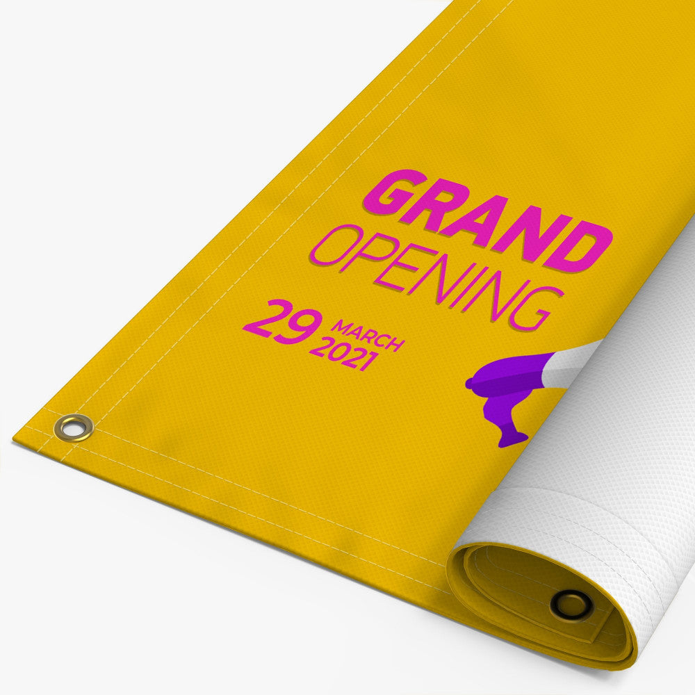 Custom Banner A-Frame Sign, Outdoor Sidewalk Banner Displays