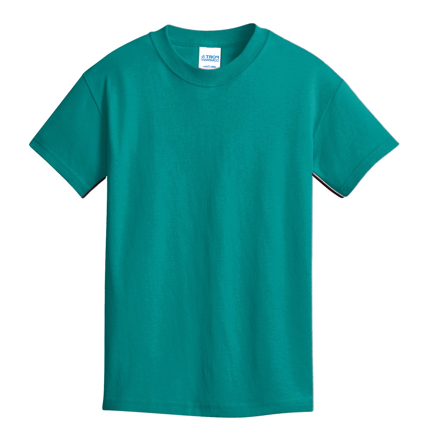 Unisex Youth Core Cotton Tee - 100% Cotton Port & Company® (PC54Y)