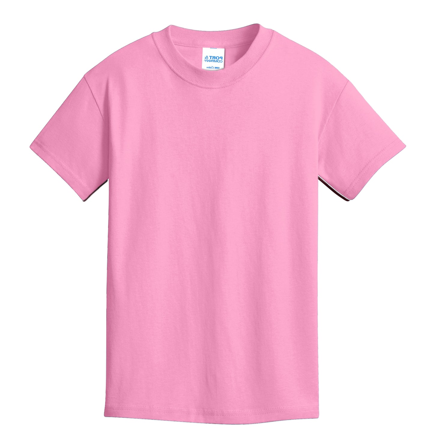 Unisex Youth Core Cotton Tee - 100% Cotton Port & Company® (PC54Y)